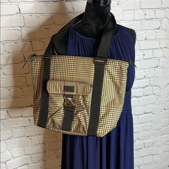 Lauren Ralph Lauren houndstooth tote - Picture 8 of 9